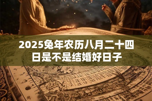 2025兔年农历八月二十四日是不是结婚好日子 2025兔年农历八月二十四日是不是结婚好日子