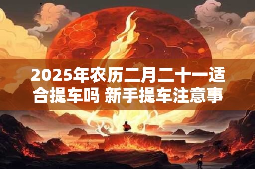 2025年农历二月二十一适合提车吗 新手提车注意事项