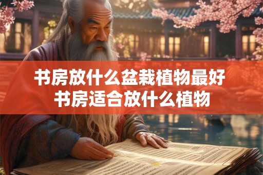 书房放什么盆栽植物最好 书房适合放什么植物