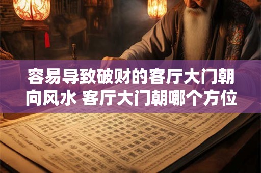 容易导致破财的客厅大门朝向风水 客厅大门朝哪个方位容易破财