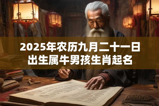 2026年农历九月二十一日出生属牛男孩生肖起名 2026年农历九月二十一日出生属牛男孩生肖起名