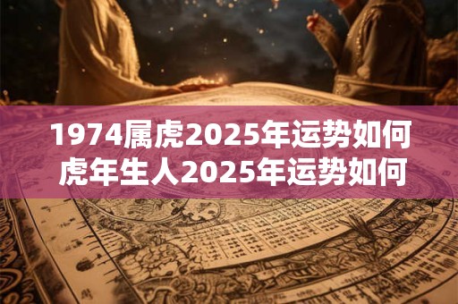 1974属虎2025年运势如何 虎年生人2025年运势如何