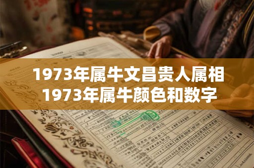 1973年属牛文昌贵人属相 1973年属牛颜色和数字