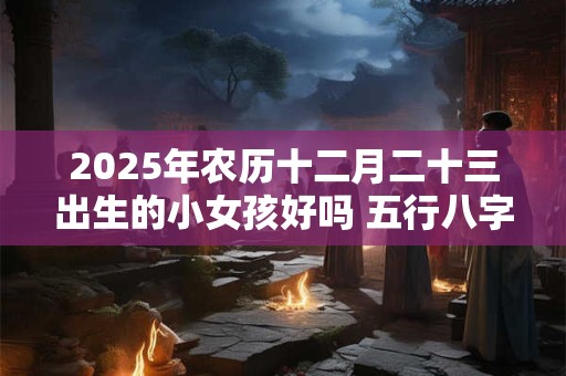 2025年农历十二月二十三出生的小女孩好吗 五行八字算命