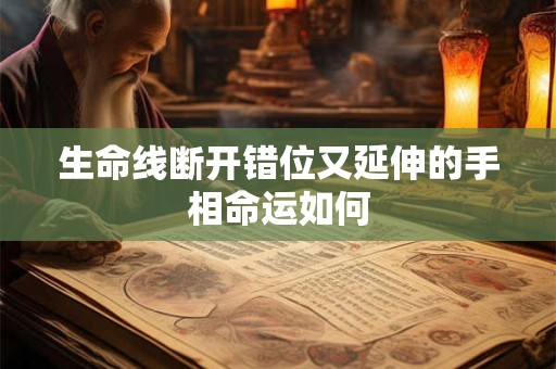 生命线断开错位又延伸的手相命运如何