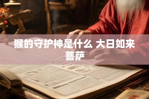 猴的守护神是什么 大日如来菩萨