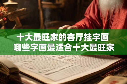 十大最旺家的客厅挂字画 哪些字画最适合十大最旺家的客厅