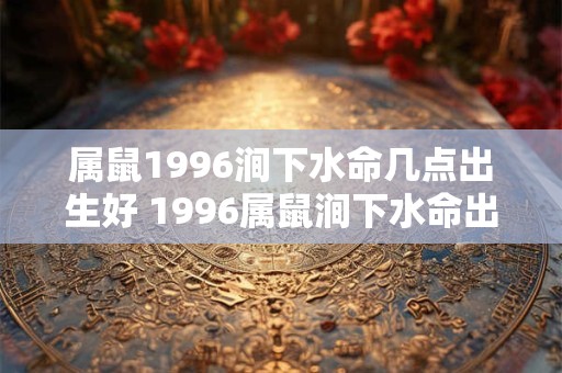 属鼠1996涧下水命几点出生好 1996属鼠涧下水命出生时间最佳