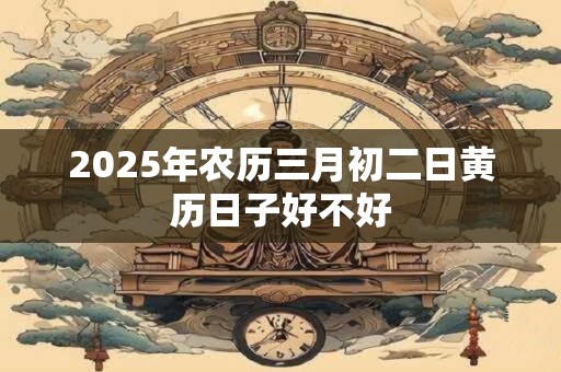 2025年农历三月初二日黄历日子好不好