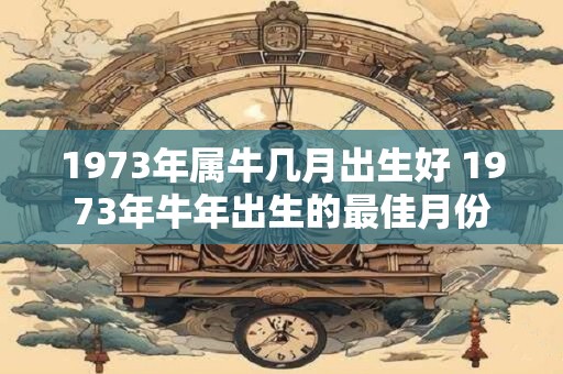 1973年属牛几月出生好 1973年牛年出生的最佳月份