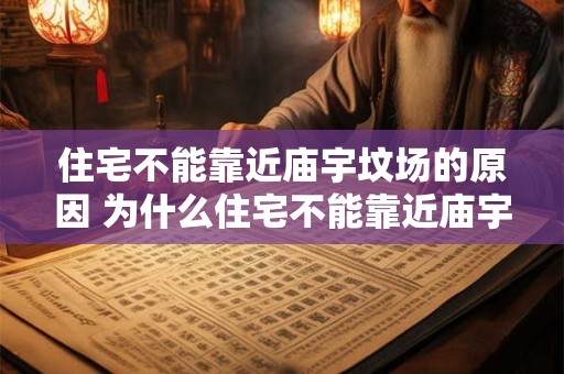 住宅不能靠近庙宇坟场的原因 为什么住宅不能靠近庙宇坟场