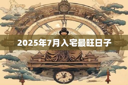 2025年7月入宅最旺日子