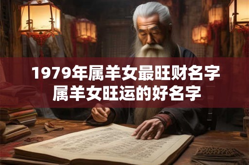 1979年属羊女最旺财名字 属羊女旺运的好名字