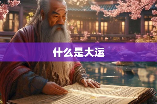 什么是大运