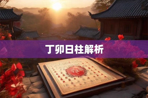 丁卯日柱解析
