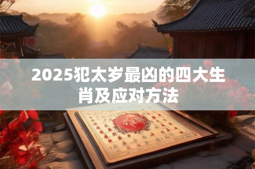 2025犯太岁最凶的四大生肖及应对方法