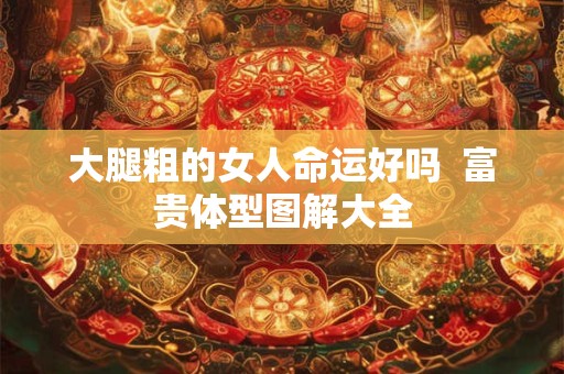 大腿粗的女人命运好吗  富贵体型图解大全