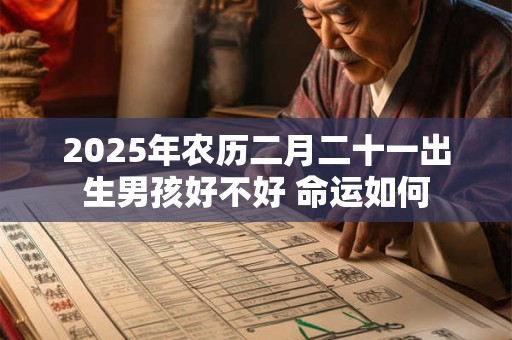2025年农历二月二十一出生男孩好不好 命运如何 2025年农历二月二十一出生男孩好不好 命运如何