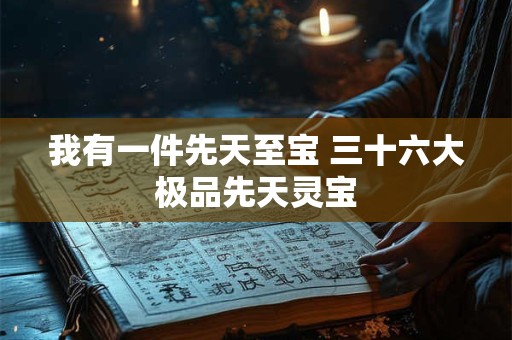 我有一件先天至宝 三十六大极品先天灵宝