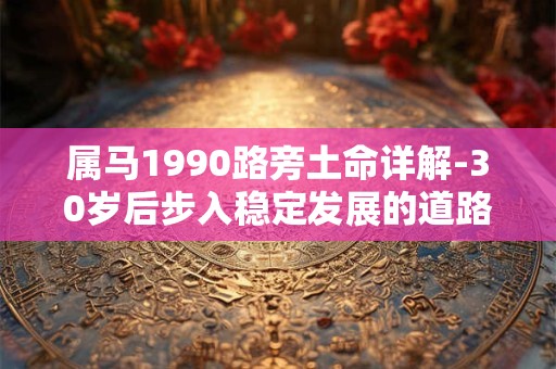 属马1990路旁土命详解-30岁后步入稳定发展的道路