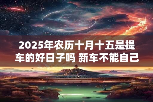 2025年农历十月十五是提车的好日子吗 新车不能自己开吗 2025年农历十月十五是提车的好日子吗 新车不能自己开吗