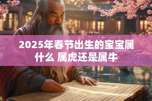 2025年春节出生的宝宝属什么 属虎还是属牛
