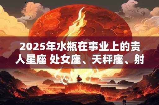 2025年水瓶在事业上的贵人星座 处女座、天秤座、射手座