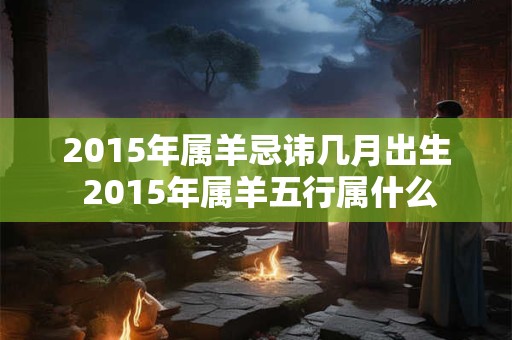 2015年属羊忌讳几月出生 2015年属羊五行属什么