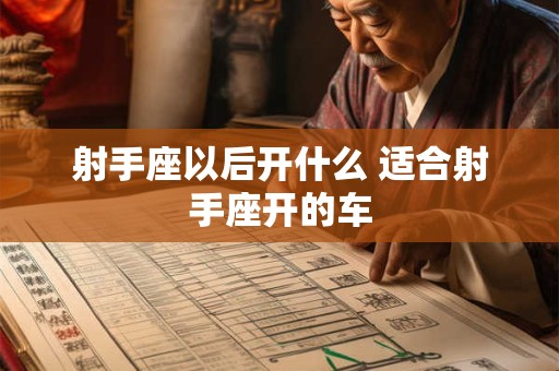 射手座以后开什么 适合射手座开的车