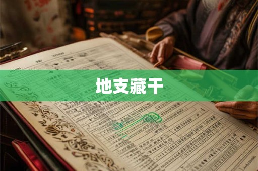 地支藏干