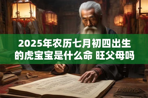 2026年农历七月初四出生的虎宝宝是什么命 旺父母吗