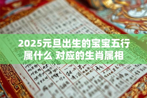 2025元旦出生的宝宝五行属什么 对应的生肖属相