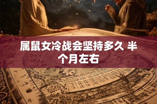 属鼠女冷战会坚持多久 半个月左右