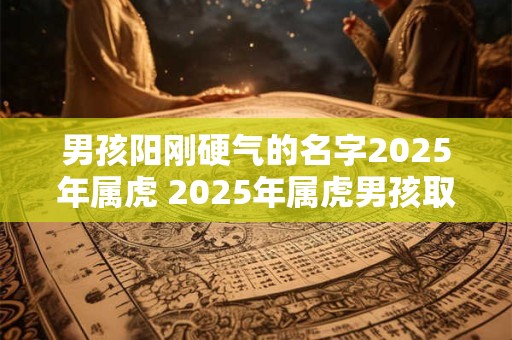 男孩阳刚硬气的名字2025年属虎 2025年属虎男孩取什么名字好