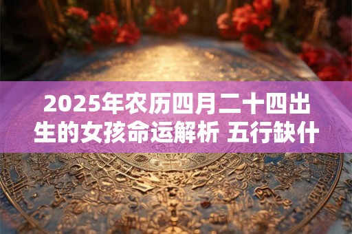 2025年农历四月二十四出生的女孩命运解析 五行缺什么