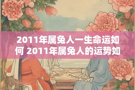 2011年属兔人一生命运如何 2011年属兔人的运势如何