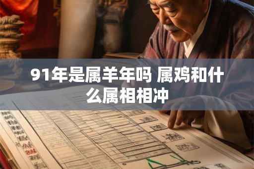 91年是属羊年吗 属鸡和什么属相相冲