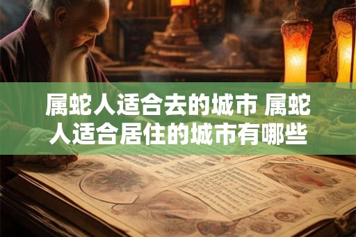 详细阅读:属蛇人适合去的城市 属蛇人适合居住的城市有哪些 属蛇人适合去的城市 属蛇人适合居住的城市有哪些