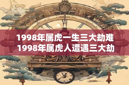 1998年属虎一生三大劫难 1998年属虎人遭遇三大劫难
