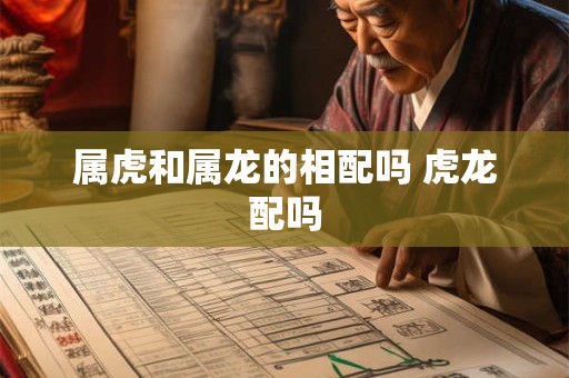 属虎和属龙的相配吗 虎龙配吗
