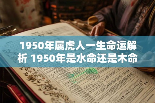 1950年属虎人一生命运解析 1950年是水命还是木命