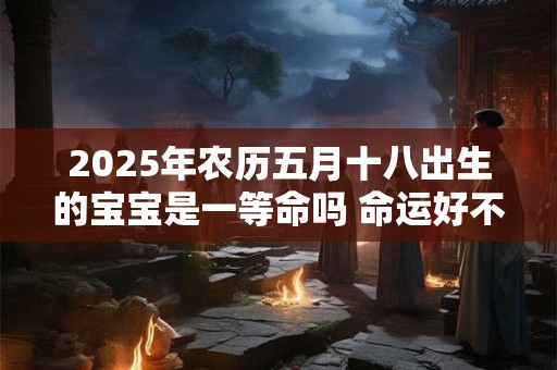 2025年农历五月十八出生的宝宝是一等命吗 命运好不好