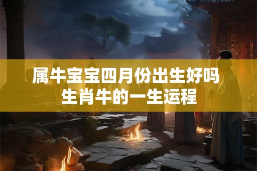 属牛宝宝四月份出生好吗 生肖牛的一生运程