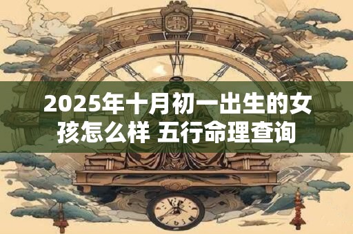 2025年十月初一出生的女孩怎么样 五行命理查询
