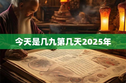 今天是几九第几天2025年