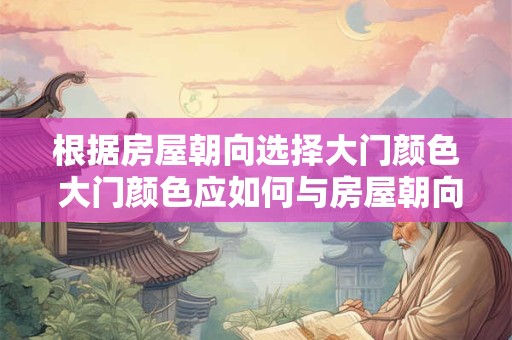 根据房屋朝向选择大门颜色 大门颜色应如何与房屋朝向搭配