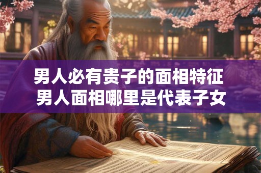 男人必有贵子的面相特征 男人面相哪里是代表子女 男人必有贵子的面相特征 男人面相哪里是代表子女