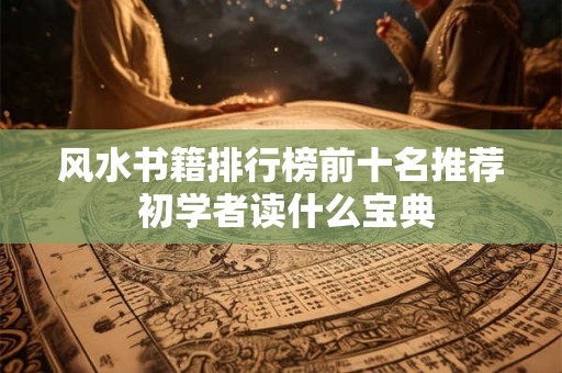 风水书籍排行榜前十名推荐 初学者读什么宝典
