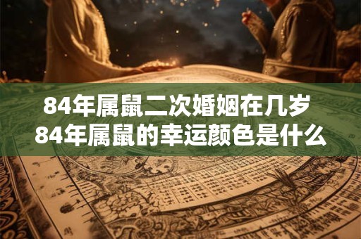 84年属鼠二次婚姻在几岁 84年属鼠的幸运颜色是什么