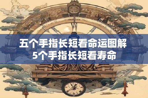 五个手指长短看命运图解 5个手指长短看寿命